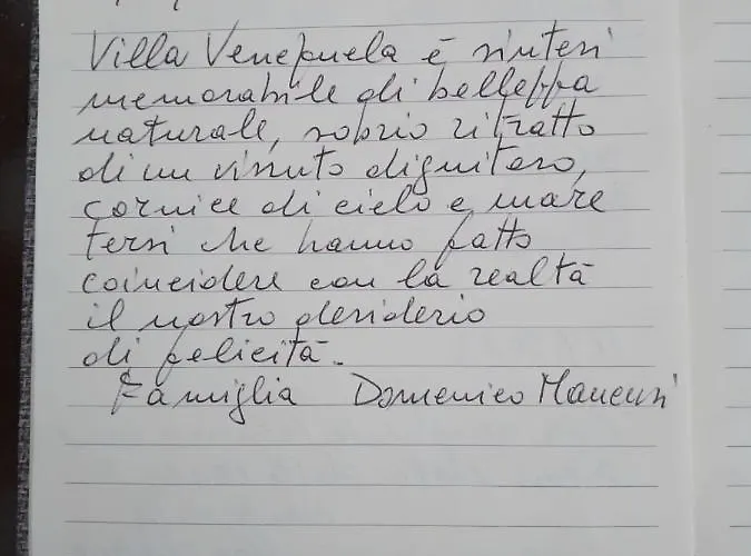 Venezuela 1° Piano Villa *